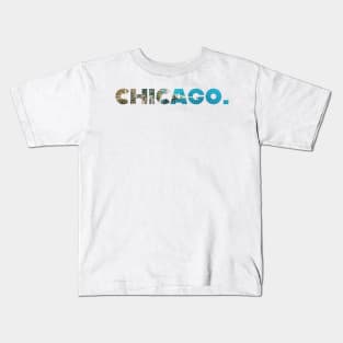 CHICAGO, City by The Lake. Kids T-Shirt